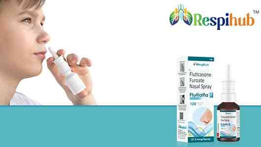 Flutialfa F Nasal Spray at Best Price in Corticosteroid Franchise for Allergy Relief and Corticosteroid Therapy.